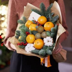 Букет з ялинкою Настрій