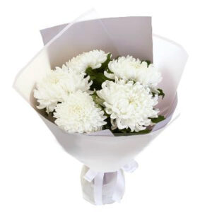 Букет іх 5 хризантем Тиша