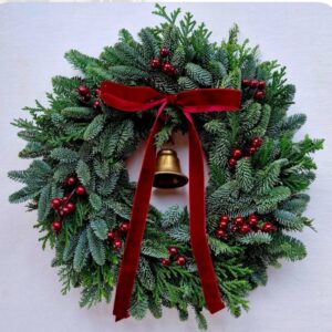 Декоративний вінок Різдвяний Подзвін