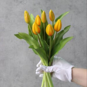 Букет 7 жовтих тюльпанів Симпатія