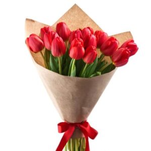 Букет 19 тюльпанів Чарівна