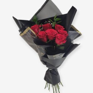 Букет 8 червоних троянд Честь