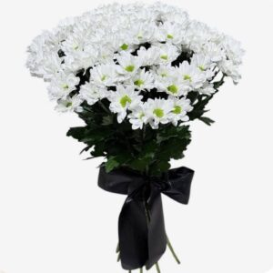 Букет 16 хризантем Меморі Лайн