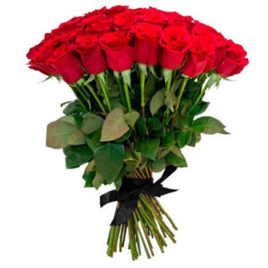 Букет 50 червоних троянд Шана