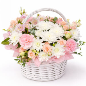 Кошик із квітами Лора